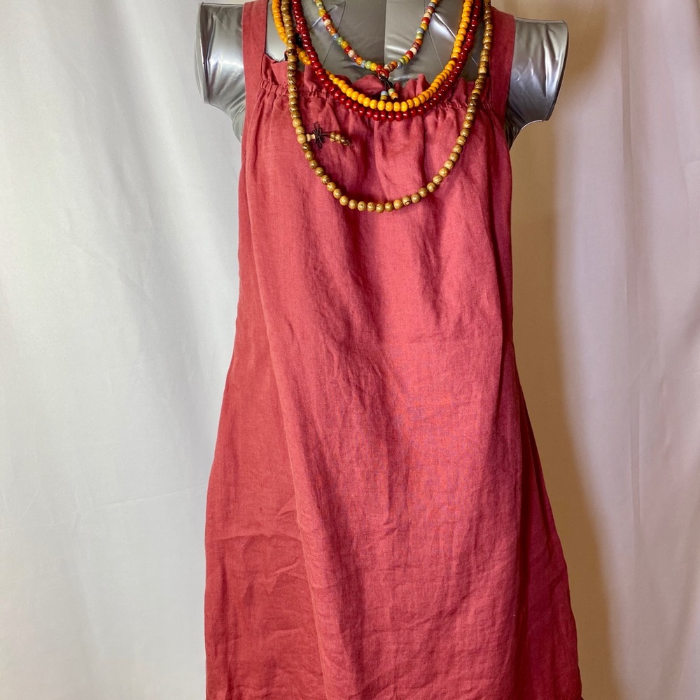 Never worn Eileen Fisher 100% Linen Dress Small